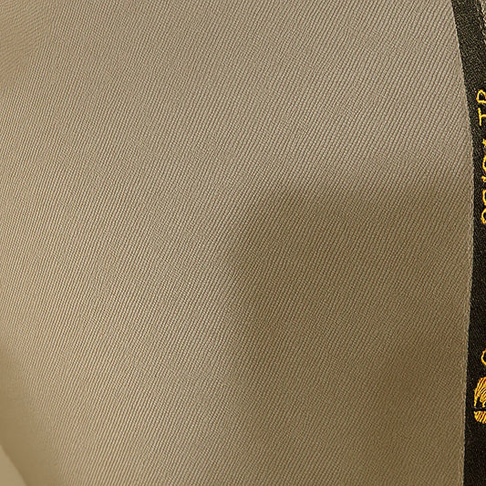 Sambodhi Orion TR Stretchable Premium Taupe Grey Trouser Fabric – 58" Soft, Breathable & Durable for Perfectly Tailored Trousers - Poshak Fabrics