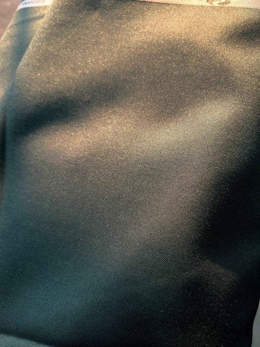 Sambodhi Raja Sahab Premium Dark Green Suiting Fabric – Luxury Soft, Lustrous Feel for Impeccably Tailored Formalwear