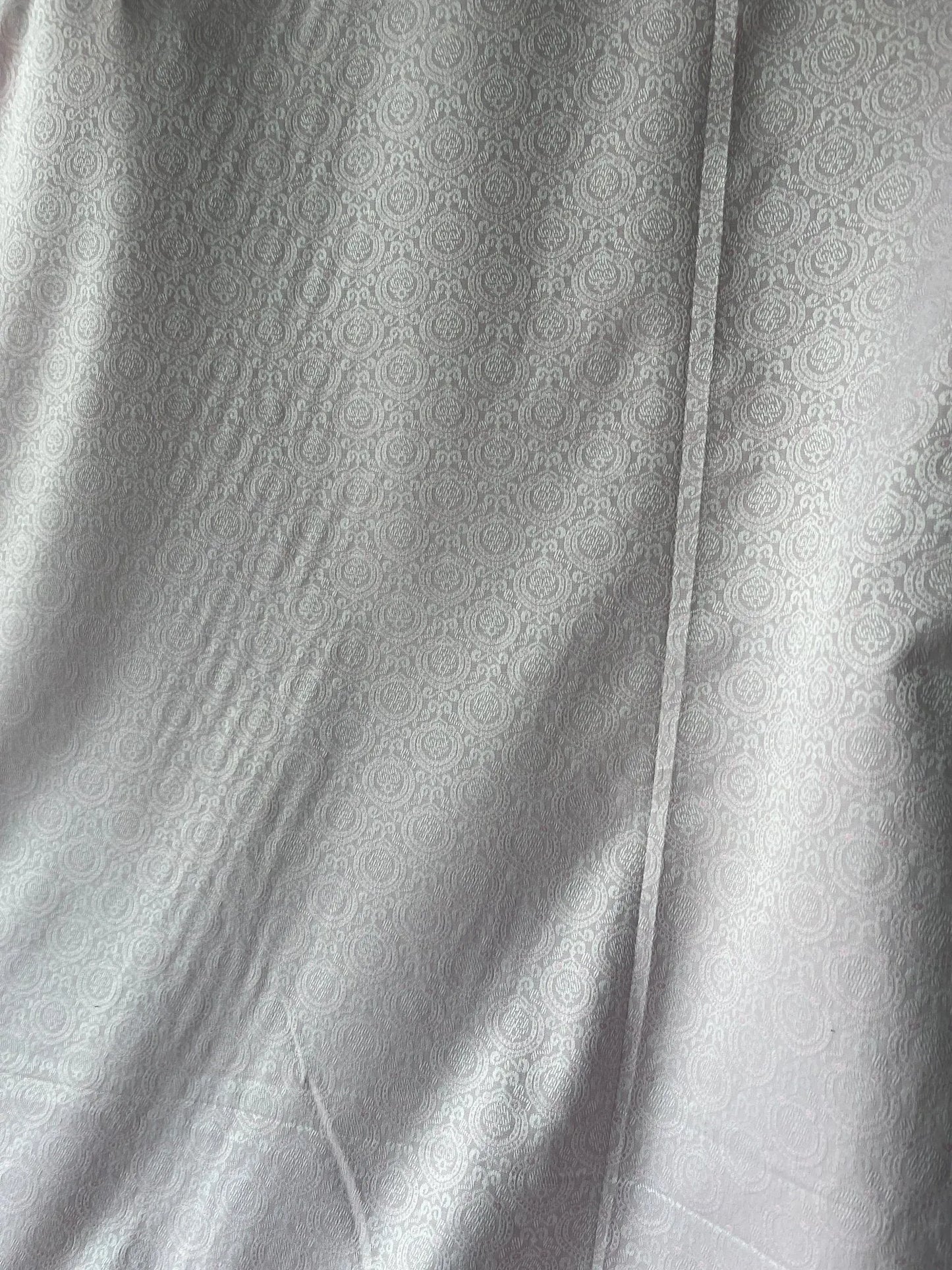 Shiny Synthetic - Mix Partywear Fabric – 36" Width – Available in Sky Blue, Pink, Peach, Light Green & Beige - Poshak Fabrics