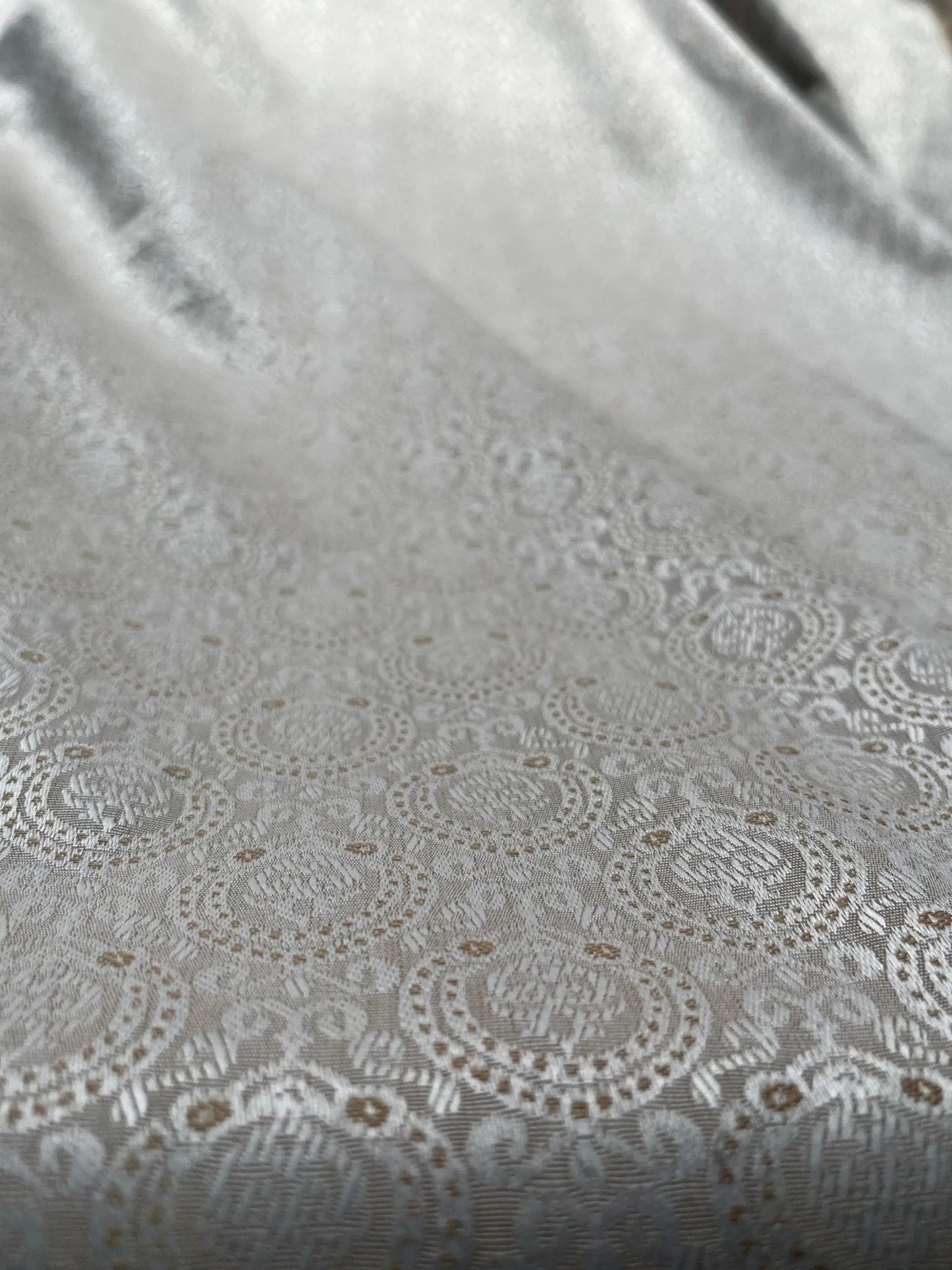 Shiny Synthetic - Mix Partywear Fabric – 36" Width – Available in Sky Blue, Pink, Peach, Light Green & Beige - Poshak Fabrics