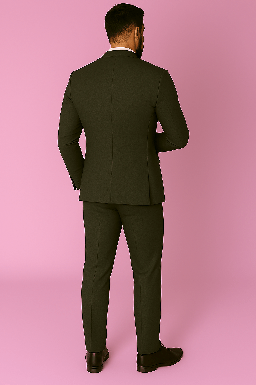 Simona's Pale Green Plain Suitings for 2 or 3 Piece Suit – Ultra - Soft, Thin, Breathable Terricot Fabric (58" Wide) - Poshak Fabrics