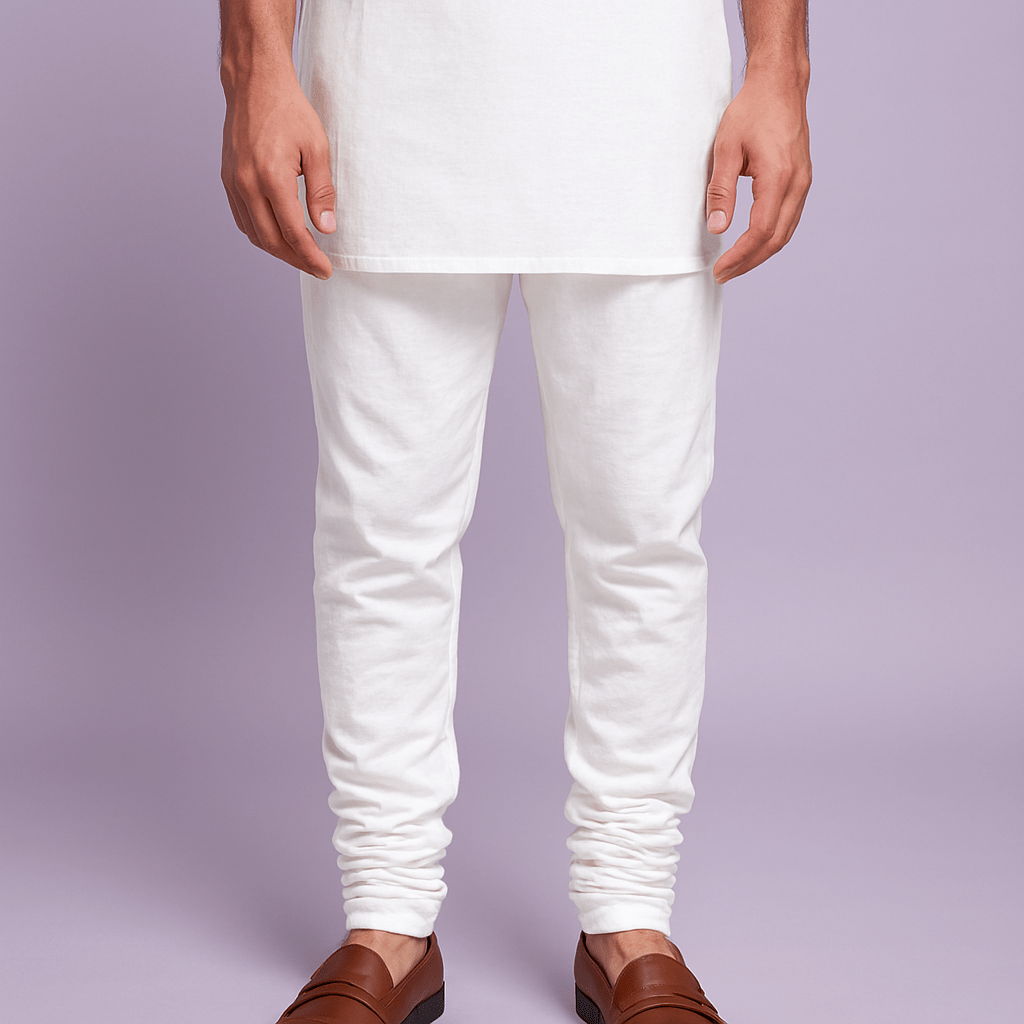 Weekdays Zapata High Quality Cotton White Fabric – 36" Soft, Buttery Smooth & Breathable, Perfect for Pajamas & Salwars - Poshak Fabrics