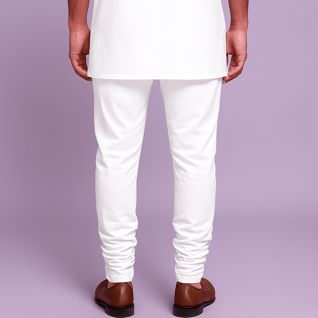 Weekdays Zapata High Quality Cotton White Fabric – 36" Soft, Buttery Smooth & Breathable, Perfect for Pajamas & Salwars - Poshak Fabrics