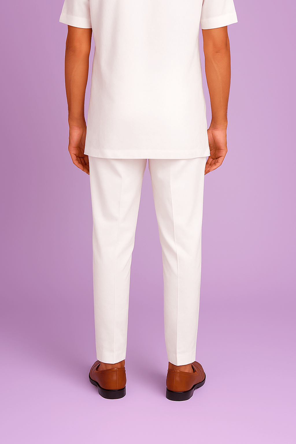 Weekdays Zapata High Quality Cotton White Fabric – 36" Soft, Buttery Smooth & Breathable, Perfect for Pajamas & Salwars - Poshak Fabrics