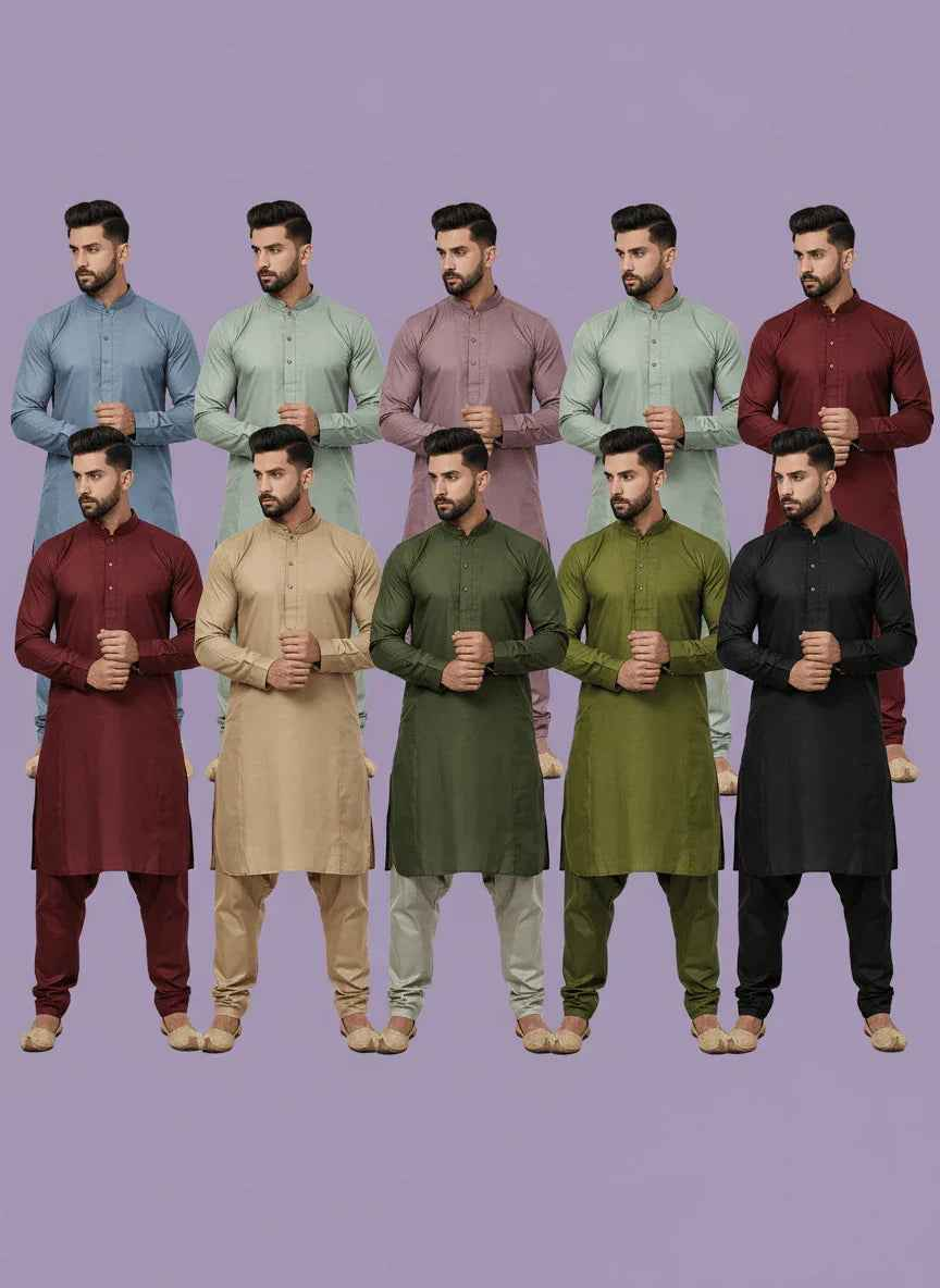 Wrinkle-Free Super Silky Premium Fabric – Thin, Elegant & Versatile (For Shirts & Kurtas) – Available in Stunning Designer Colors
