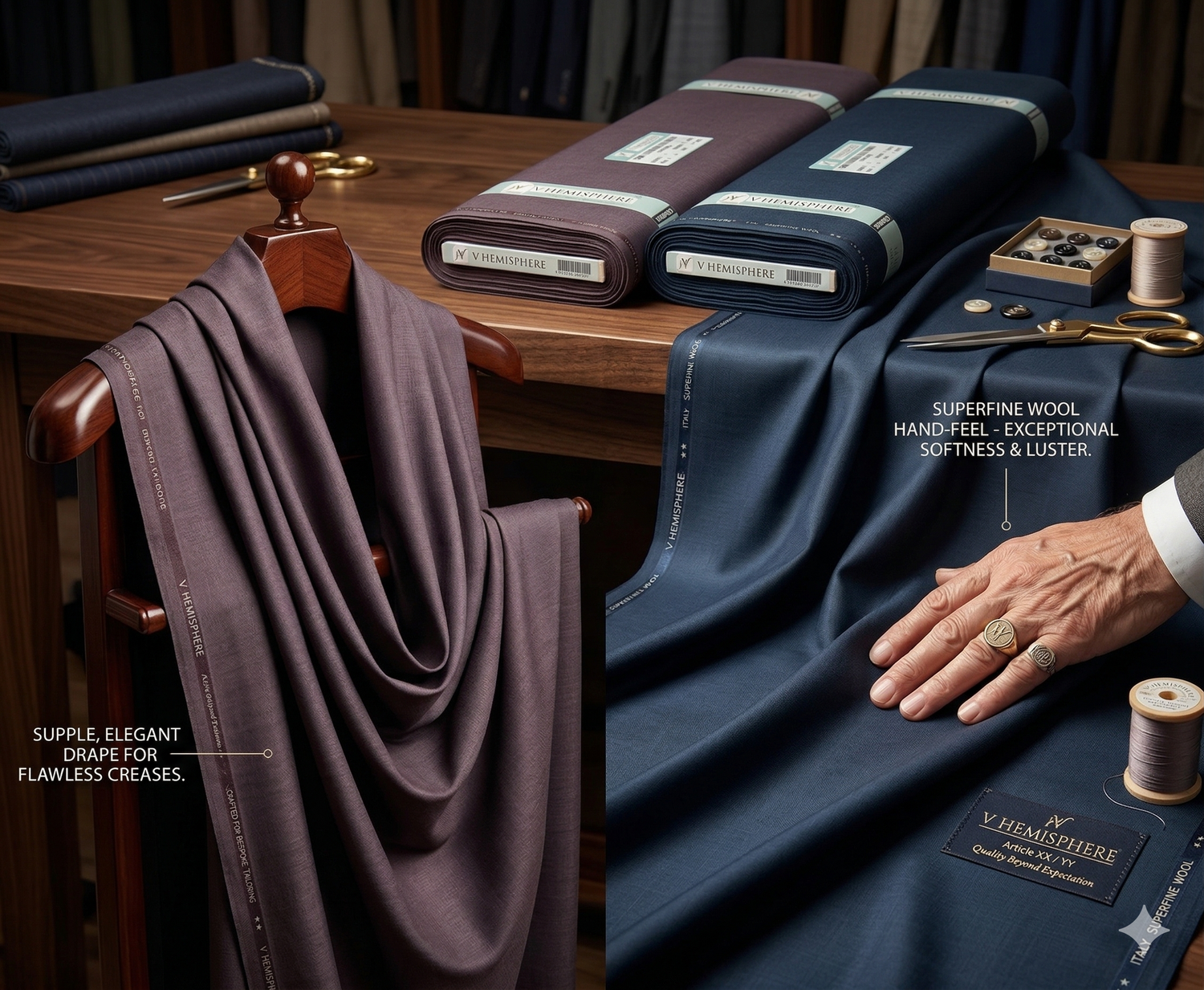 VHemisphere Suiting Collection