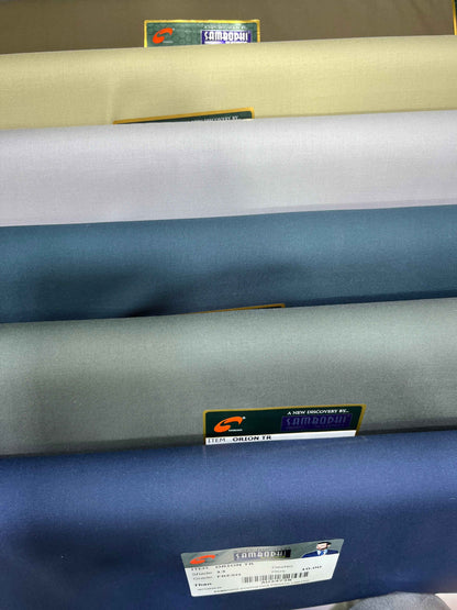*Just Launched* Sambodhi Orion Tetra Rayon Stretchable Premium Suiting Fabrics – 58" Soft, Breathable & Durable for Perfectly Tailored Trousers, Suits and Blazers
