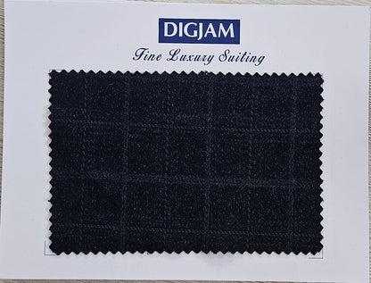 Digjam Premium Tweed Fabrics for Blazers – 2m Cut Length | 58" Width | Classic Luxury Checks & Textures