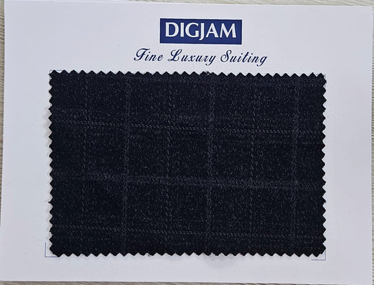 Digjam Premium Tweed Fabrics for Blazers – 2m Cut Length | 58" Width | Classic Luxury Checks & Textures
