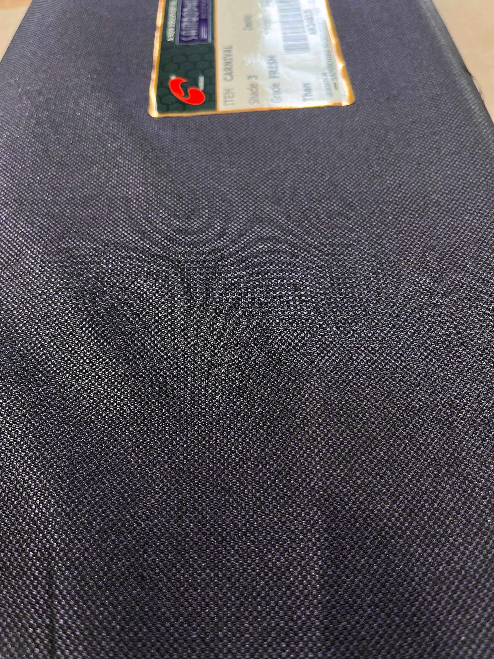 Carnival 58" Purple Dotted TR Premium Suiting Fabric – Lustrous Tailoring Fabric for Suits, Blazers & Trousers