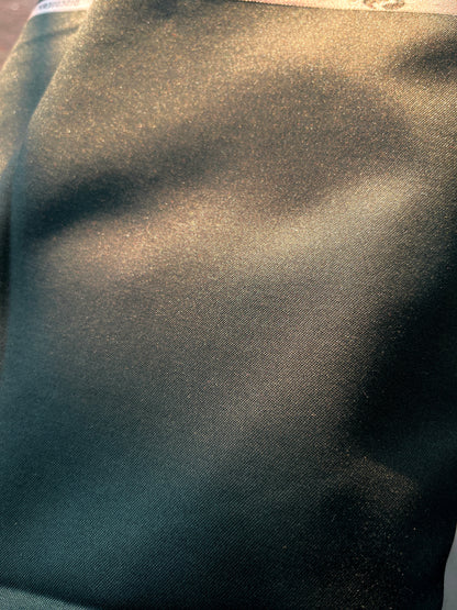 Sambodhi Raja Sahab Premium Dark Green Suiting Fabric – Luxury Soft, Lustrous Feel for Impeccably Tailored Formalwear