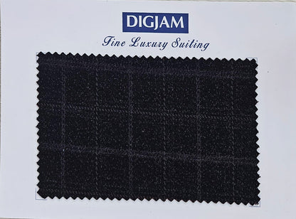 Digjam Premium Tweed Fabrics for Blazers – 2m Cut Length | 58" Width | Classic Luxury Checks & Textures