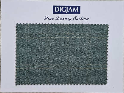 Digjam Premium Tweed Fabrics for Blazers – 2m Cut Length | 58" Width | Classic Luxury Checks & Textures