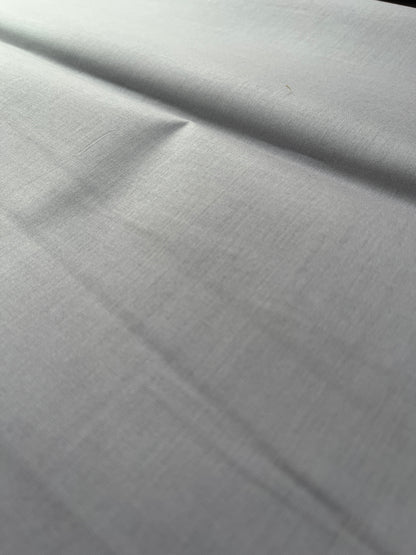 Premium Pale Teal Green Addi/Paper Cotton Kurta Fabric – Ultra-Thin & Breathable, 58" Wide