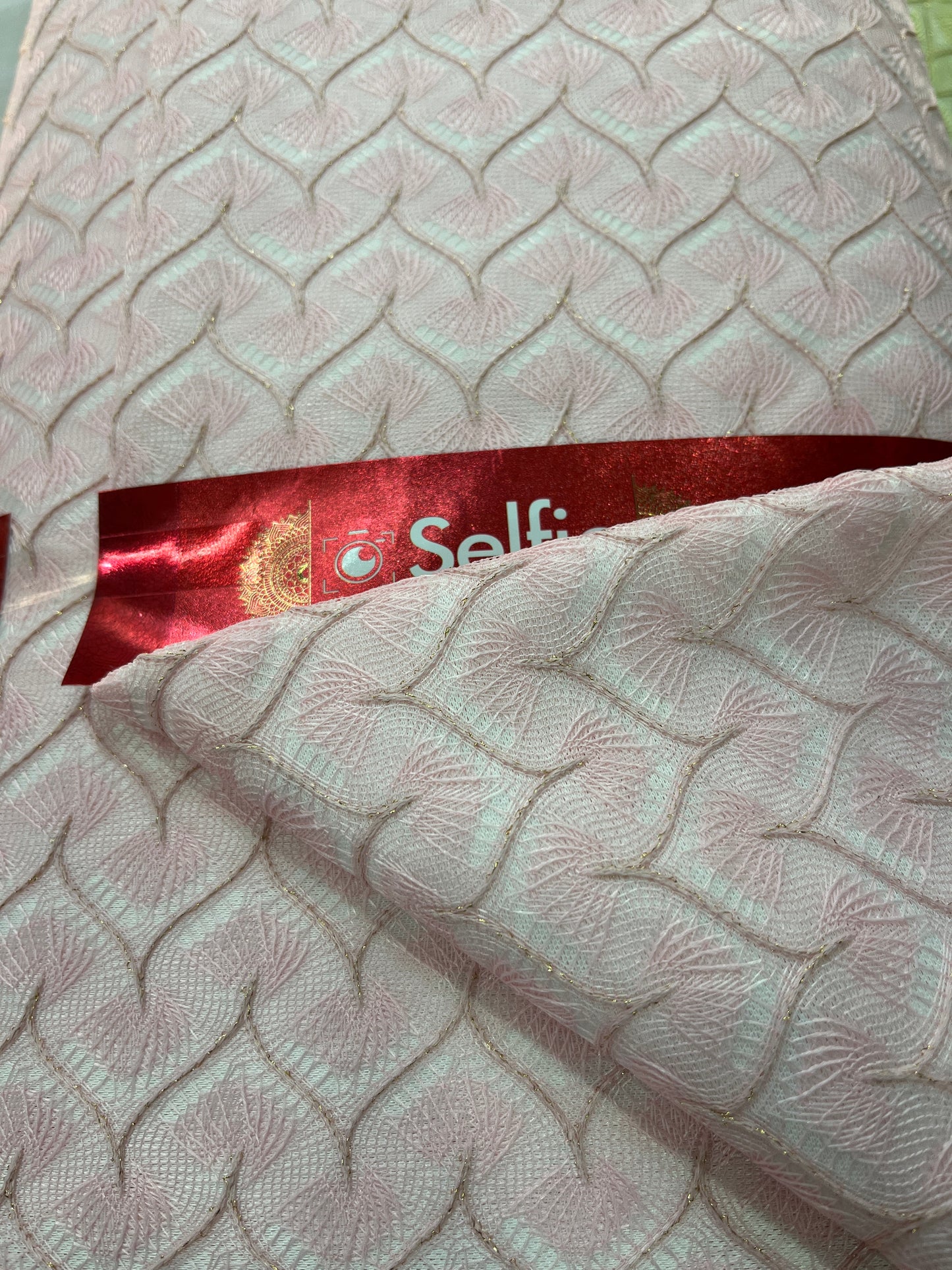 Premium Wrinkle-Free W-Design Jacquard Fabric – Super Silky & Regal for Kurta and Sherwani