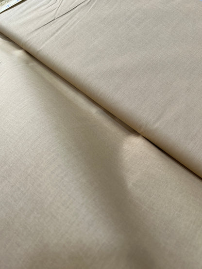 Premium Biscuit Addi/Paper Cotton Kurta Fabric – Ultra-Thin & Breathable, 58" Wide