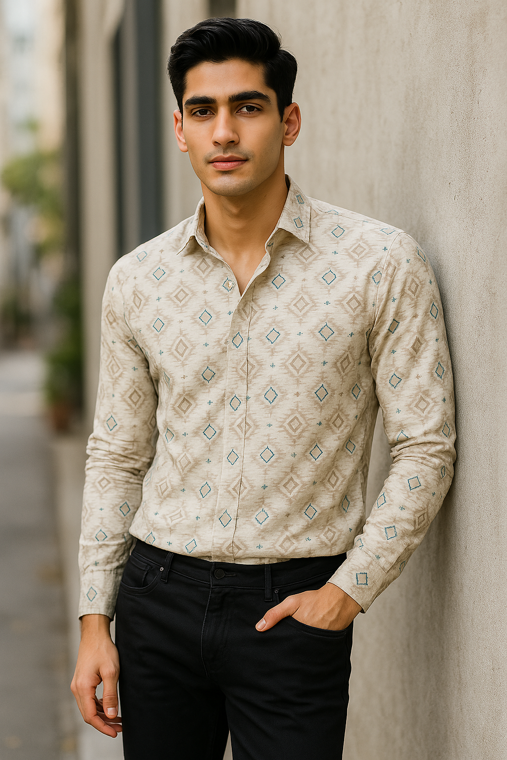 Dobby Mix Fabric Shirting
