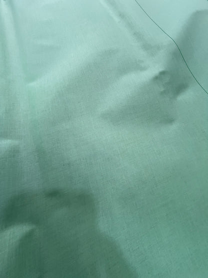 Premium Mint Green Addi/Paper Cotton Kurta Fabric – Ultra-Thin & Breathable, 58" Wide