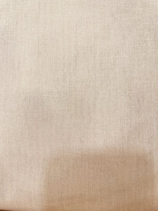 Premium Biscuit Addi/Paper Cotton Kurta Fabric – Ultra-Thin & Breathable, 58" Wide