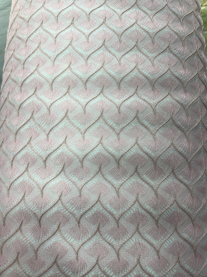 Premium Wrinkle-Free W-Design Jacquard Fabric – Super Silky & Regal for Kurta and Sherwani