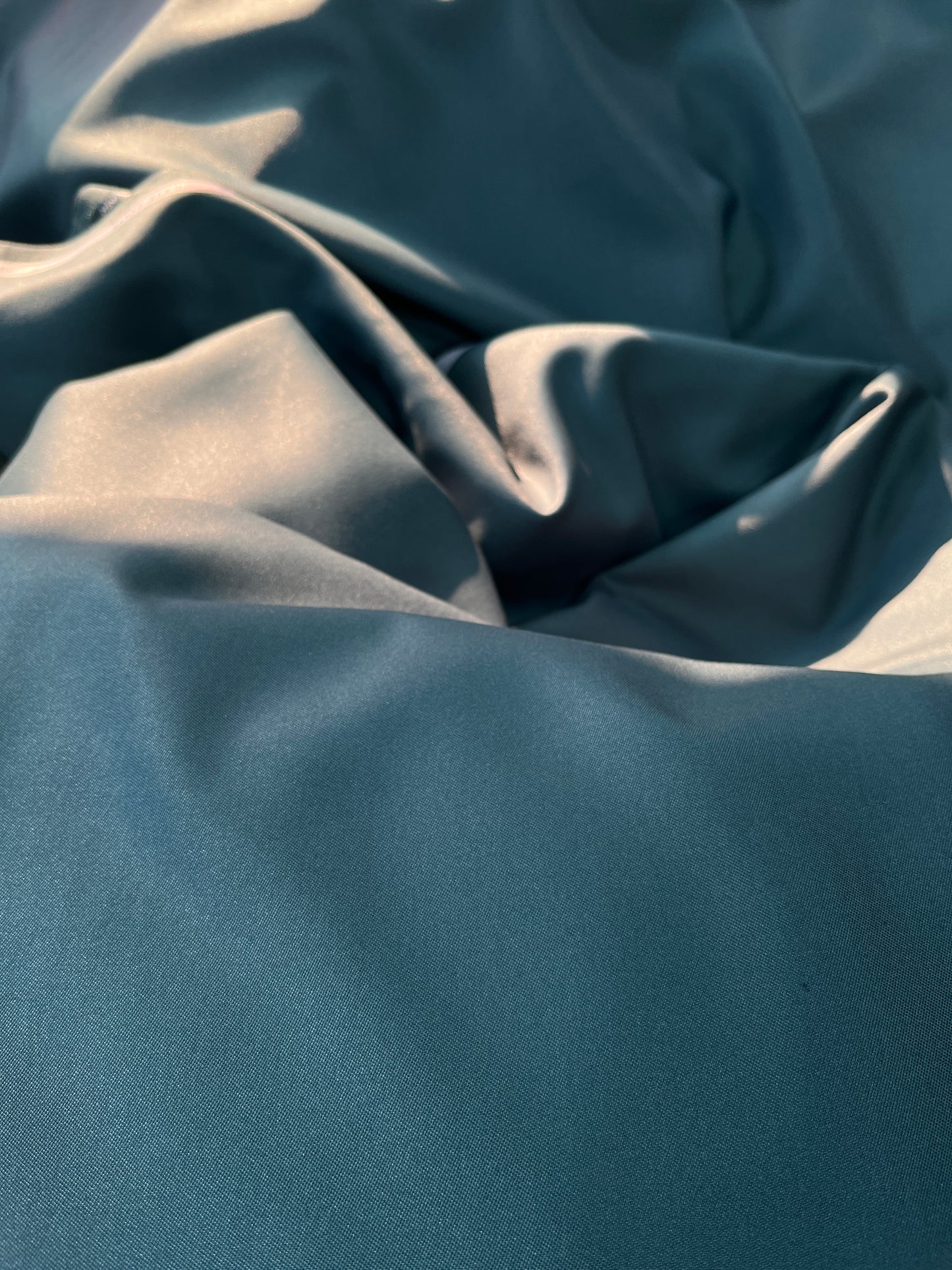 Sambodhi Raja Sahab Premium Teal Green Suiting Fabric – Luxury Soft, Lustrous Feel for Impeccably Tailored Formalwear