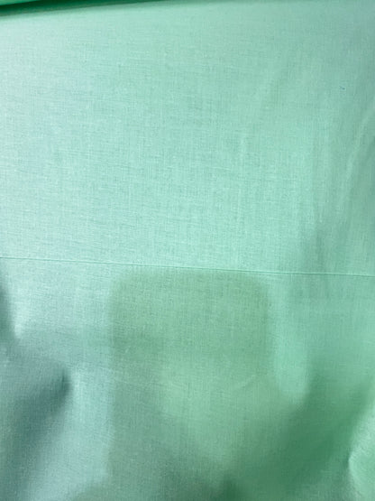 Premium Mint Green Addi/Paper Cotton Kurta Fabric – Ultra-Thin & Breathable, 58" Wide