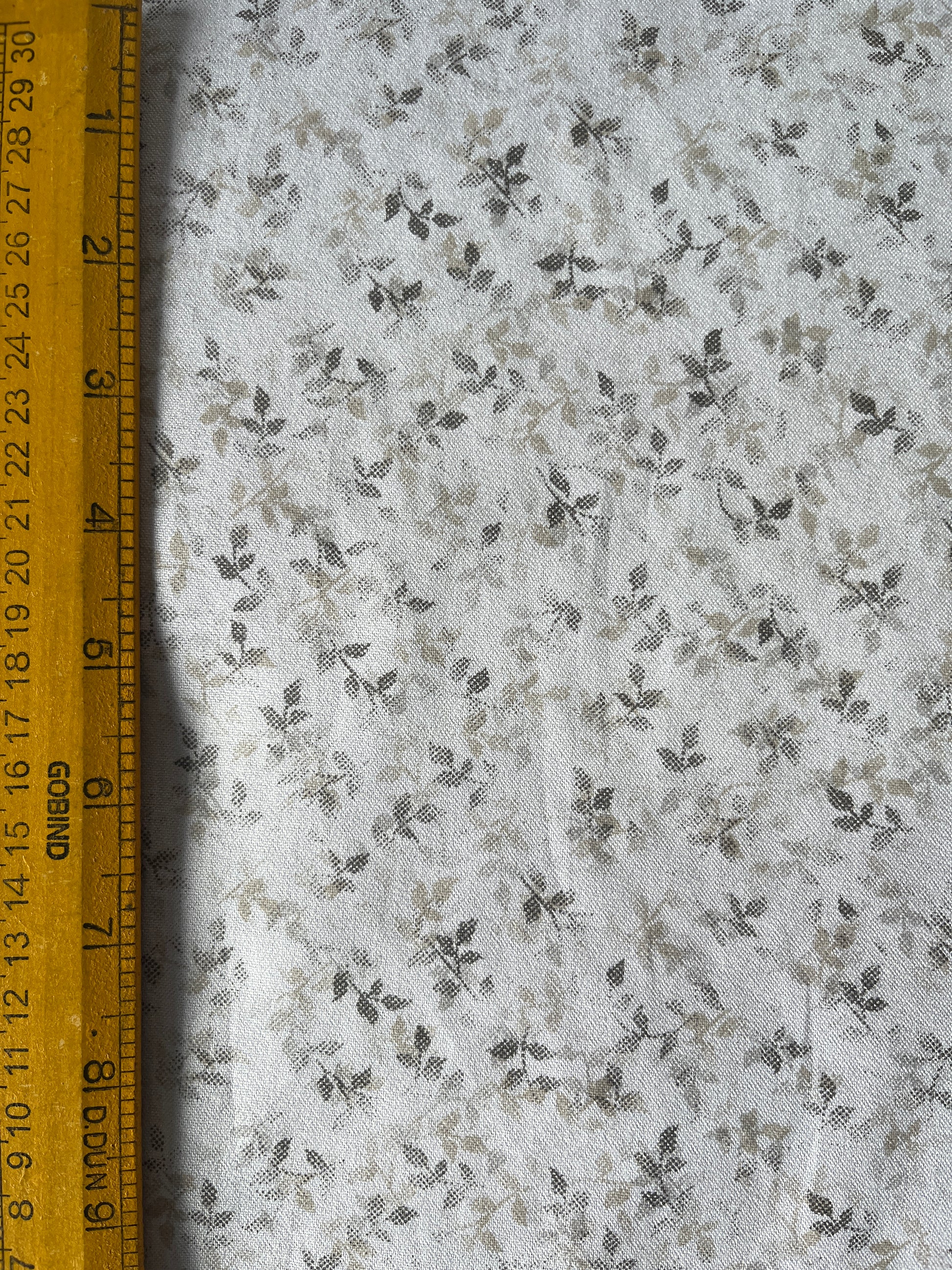 White floral small prints