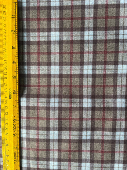 Himank 36" PC Cotton Checks Shirting & Kurta Fabric