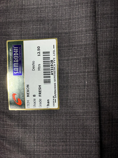 Nexon Matty 1.2m Trouser Fabric – Blue, Brown, Grey & Purple