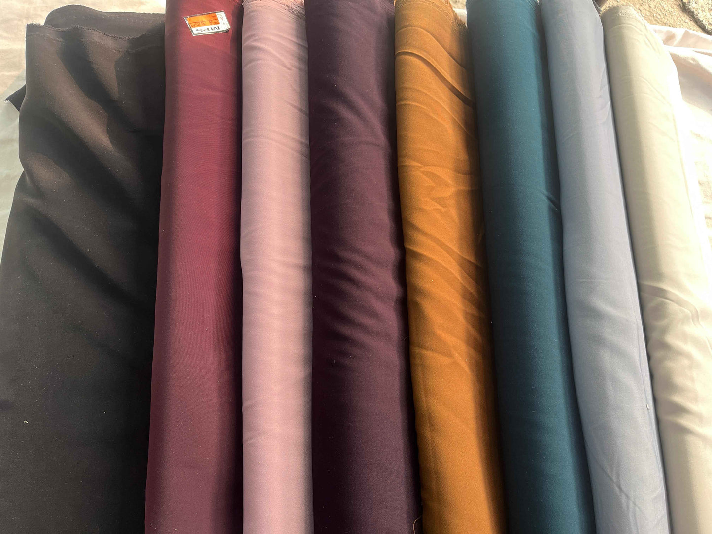 Premium 58" Armani Wrinkle-Free Velvety Suiting Fabric for Suits & Bootcut Trousers