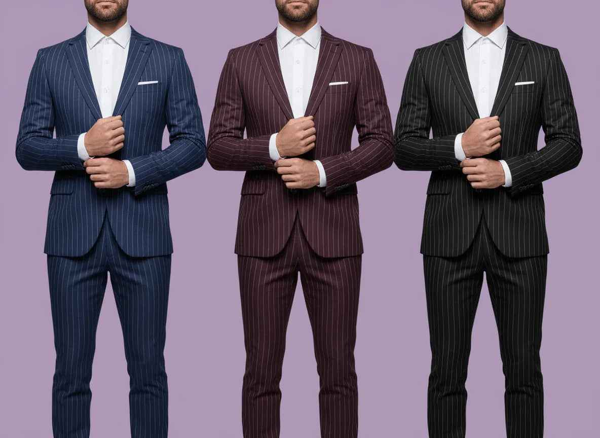 Bristro Premium TR Striped Collection Suitings Fabric – Tailored Luxury for Well-Stitched Formalwear