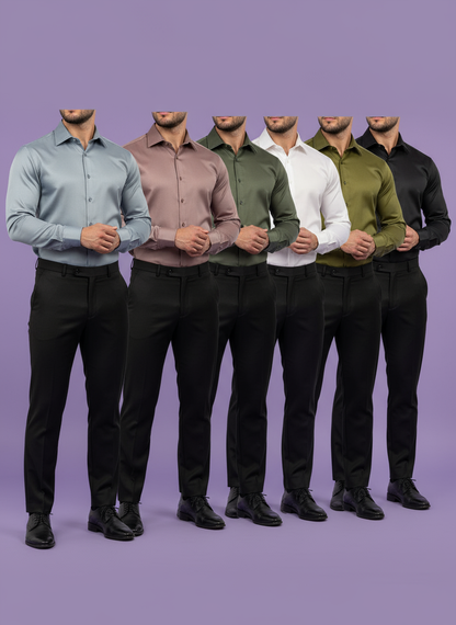 Wrinkle-Free Super Silky Premium Fabric – Thin, Elegant & Versatile (For Shirts & Kurtas) – Available in Stunning Designer Colors