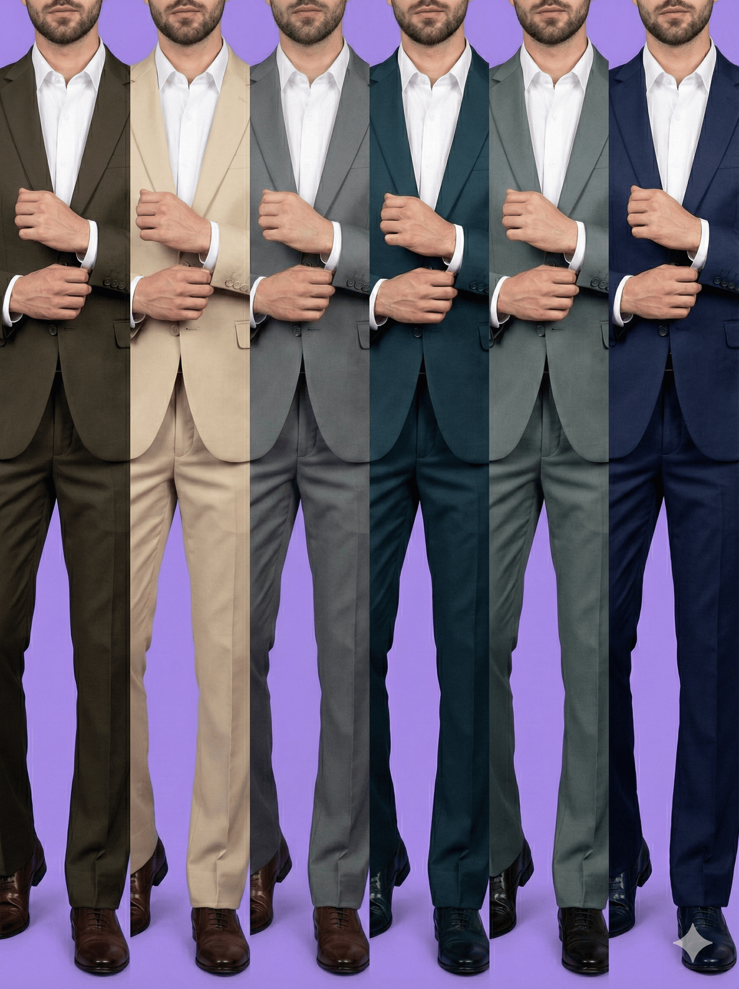 *Just Launched* Sambodhi Orion Tetra Rayon Stretchable Premium Suiting Fabrics – 58" Soft, Breathable & Durable for Perfectly Tailored Trousers, Suits and Blazers