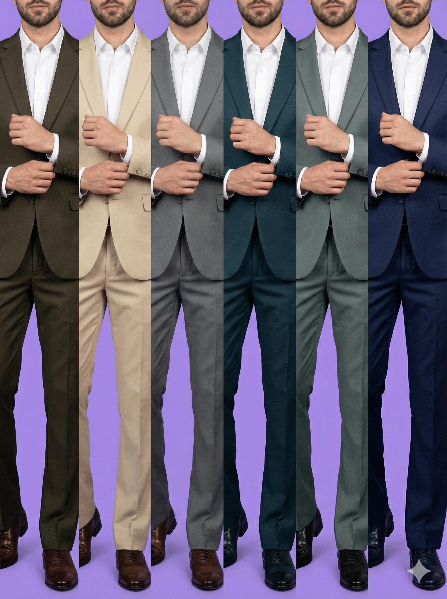 *Just Launched* Sambodhi Orion Tetra Rayon Stretchable Premium Suiting Fabrics – 58" Soft, Breathable & Durable for Perfectly Tailored Trousers, Suits and Blazers