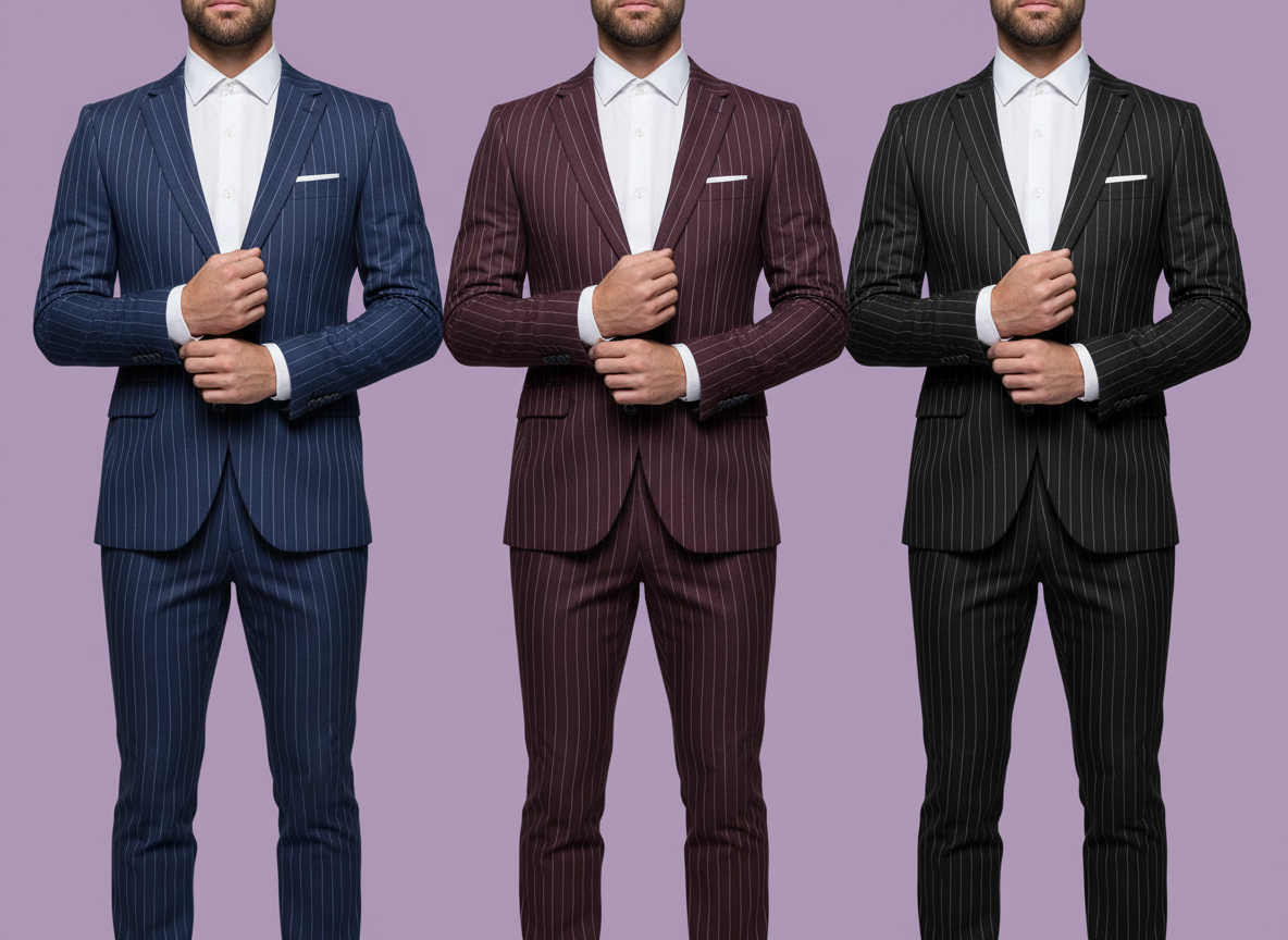 Bristro Premium TR Striped Collection Suitings Fabric – Tailored Luxury for Well-Stitched Formalwear