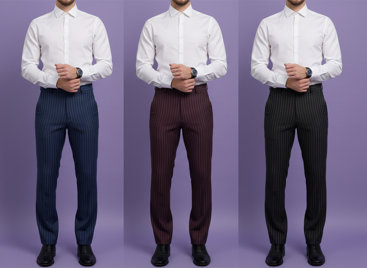 Bristro Premium TR Striped Collection Suitings Fabric – Tailored Luxury for Well-Stitched Formalwear