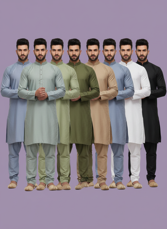 Wrinkle-Free Super Silky Premium Fabric – Thin, Elegant & Versatile (For Shirts & Kurtas) – Available in Stunning Designer Colors