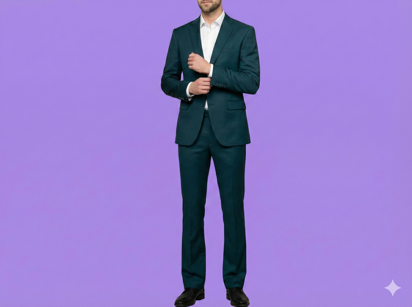 Premium 58" Armani Wrinkle-Free Velvety Suiting Fabric for Suits & Bootcut Trousers - Poshak Fabrics