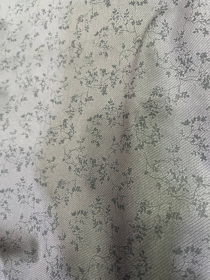Luxury Dark Wine Satin Cotton Print Fabric – 58" Wide, Perfect for Shirts & Kurtas - Poshak Fabrics