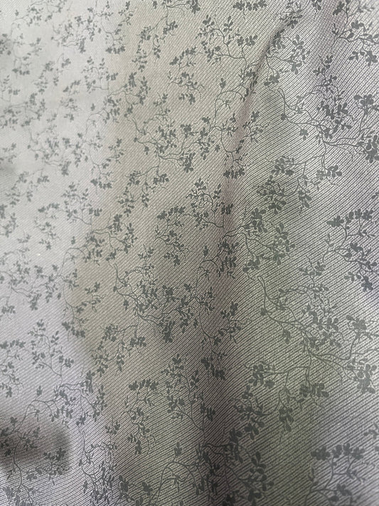 Luxury Dark Wine Satin Cotton Print Fabric – 58" Wide, Perfect for Shirts & Kurtas - Poshak Fabrics