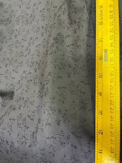 Luxury Dark Wine Satin Cotton Print Fabric – 58" Wide, Perfect for Shirts & Kurtas - Poshak Fabrics