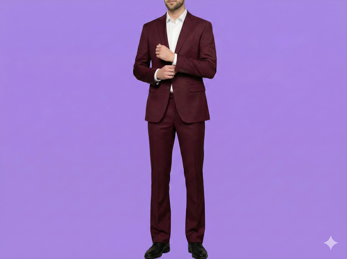 Premium 58" Armani Wrinkle-Free Velvety Suiting Fabric for Suits & Bootcut Trousers - Poshak Fabrics