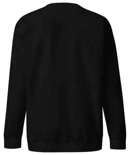 Plains - SPRY by Poshak Men’s Black Heavyweight Sweatshirt – 450 GSM DTF, Minimal Street Essential