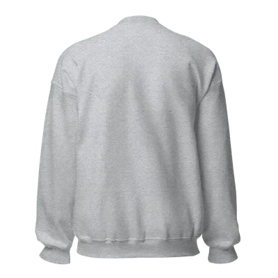 Plains - SPRY by Poshak Men’s Grey Melange Heavyweight Sweatshirt – 450 GSM DTF-Ready Everyday Essential