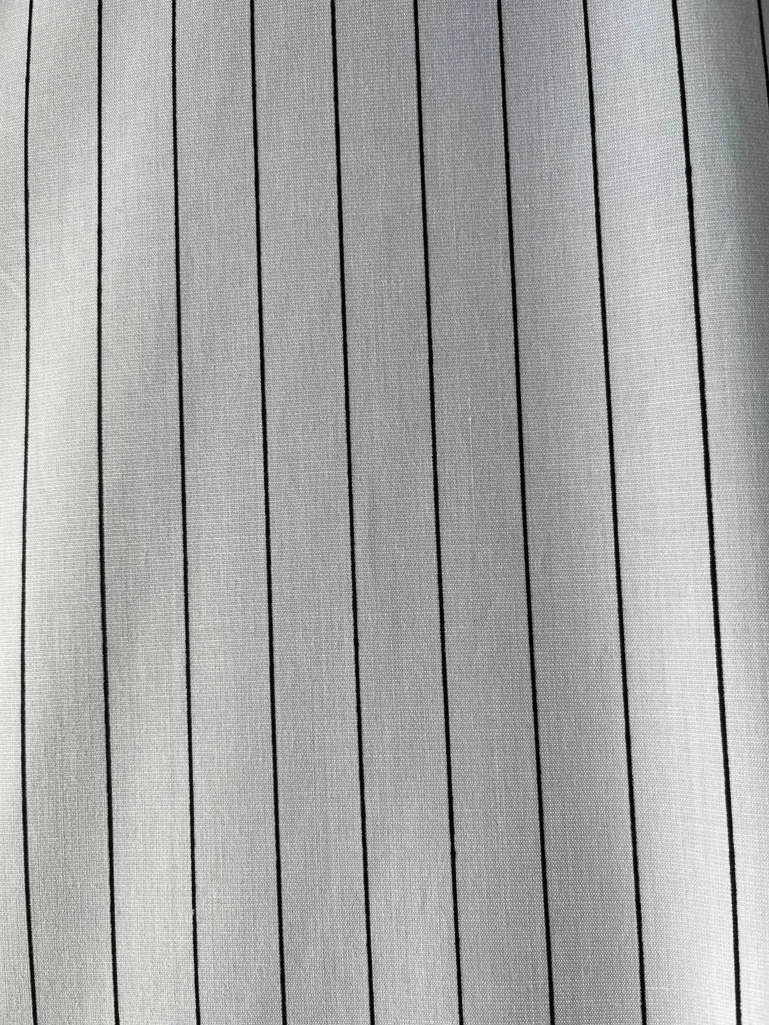 Mohan’s White Strap Texture Shirting Fabric – 36" Soft, Thin & Breathable, Ideal for Well-Stitched Shirts