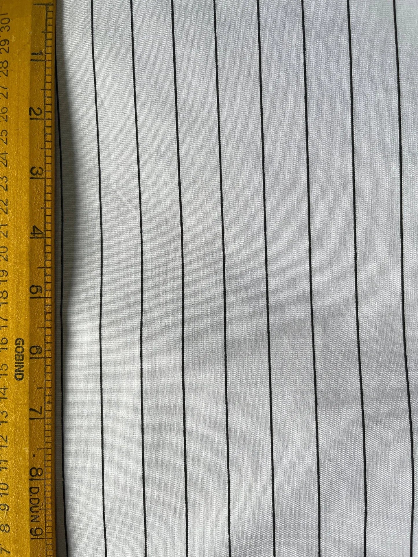 Mohan’s White Strap Texture Suiting Fabric – 36" Soft, Thin & Breathable, Premium Choice for Kurta - Poshak Fabrics