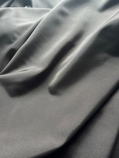 Premium 58" Simona's Standard Black Suitings Fabric – For Meticulously Tailored Formal Trousers, Blazers & Suits - Poshak Fabrics