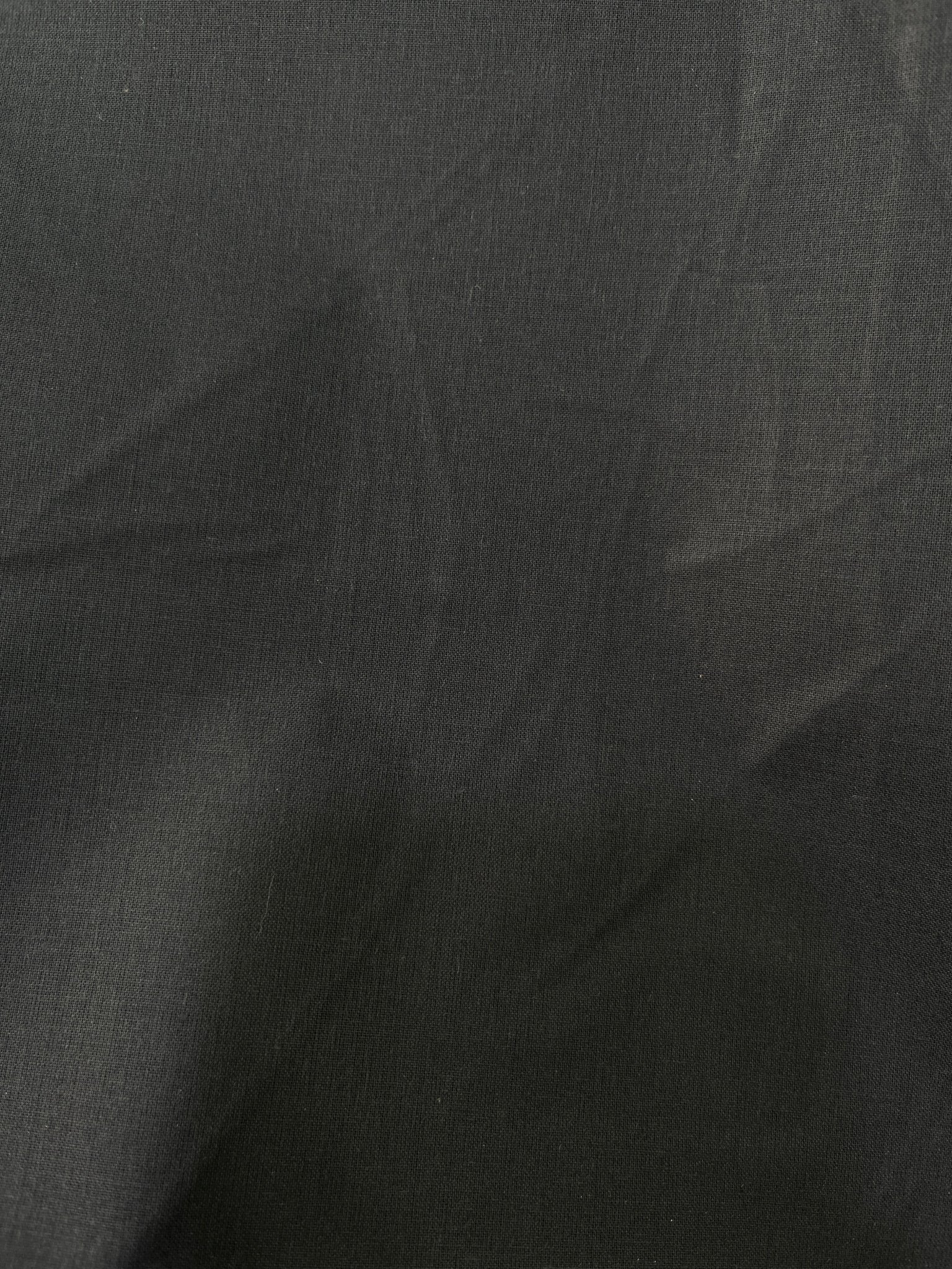 Premium Black Addi/Paper Cotton Kurta Fabric – Ultra - Thin & Breathable, 58" Wide - Poshak Fabrics