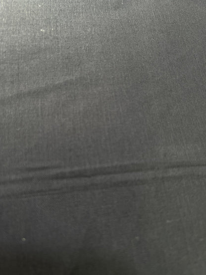 Premium Black Addi/Paper Cotton Kurta Fabric – Ultra - Thin & Breathable, 58" Wide - Poshak Fabrics