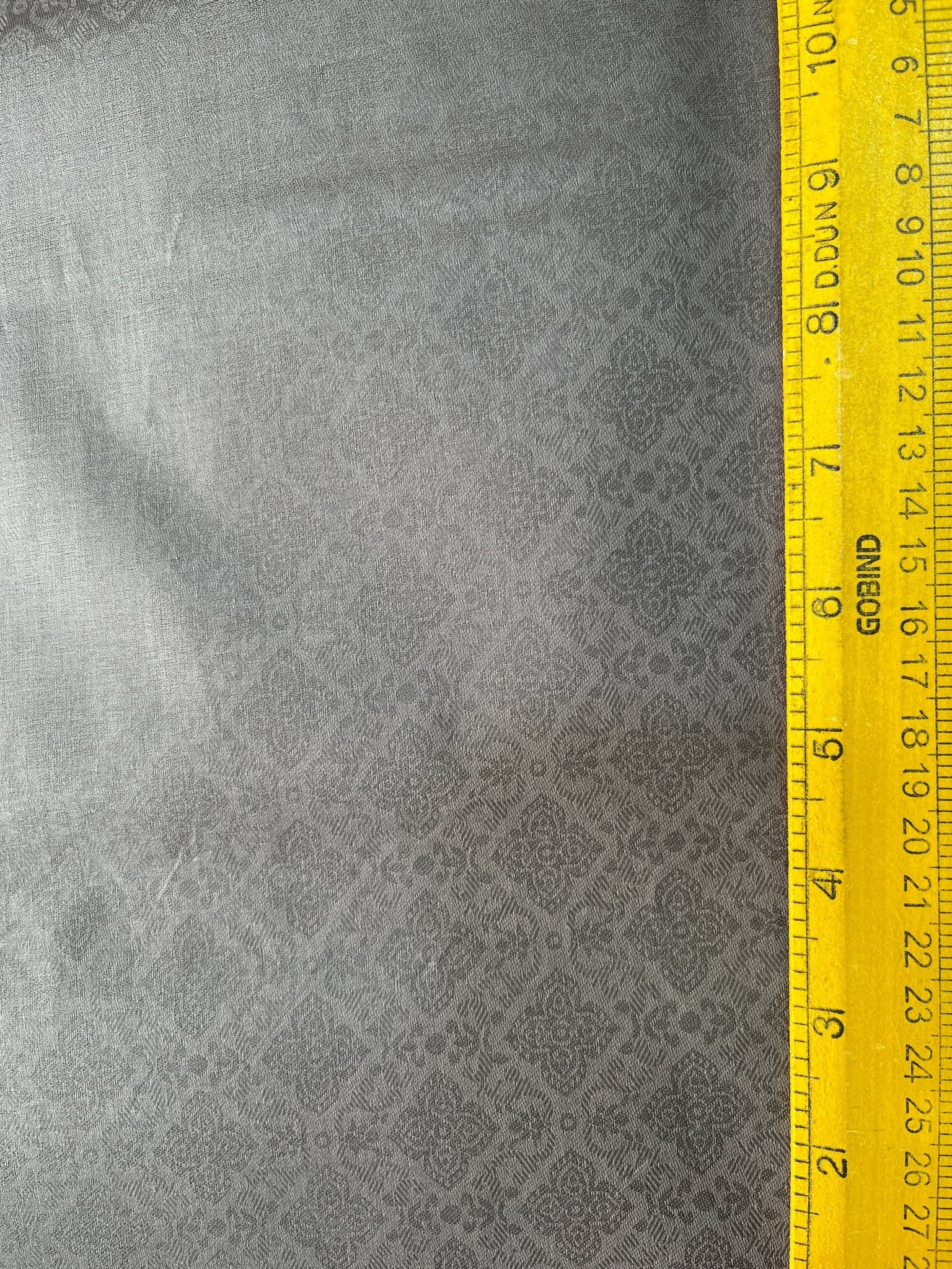 Premium Brown Addi/Paper Cotton Jacquard Print Kurta Fabric – 58” Width for Crisp Tailoring - Poshak Fabrics